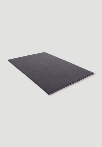 Terry cloth bath mat made of pure organic cotton