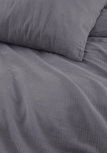 Pure organic cotton muslin bedding set - 0