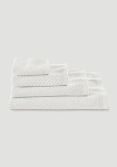 Terry towel with structure made of pure organic cotton