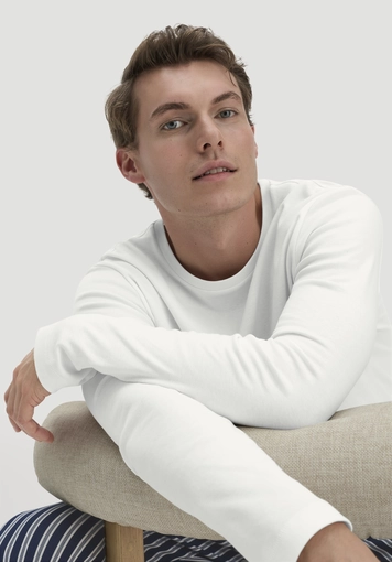 PURE NATURE long-sleeved shirt made from pure organic cotton - 1