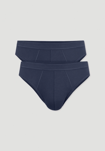 Slip Regular Cut im 2er-Pack PURE NATURE aus reiner Bio-Baumwolle