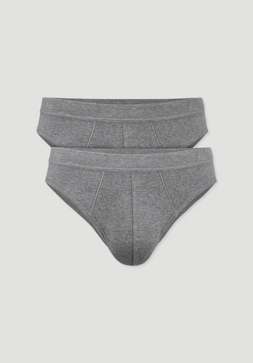 Slip Regular Cut im 2er-Pack PURE NATURE aus reiner Bio-Baumwolle