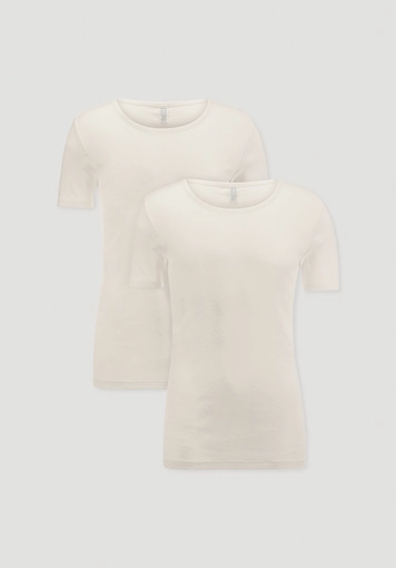 T-shirt in a pack of 2 PURE NATURE made from pure organic cotton