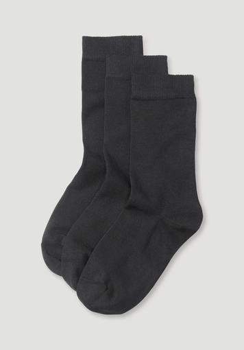 Women's socks in a pack of 3 made from organic cotton Women's socks in a pack of 3 made from organic cotton