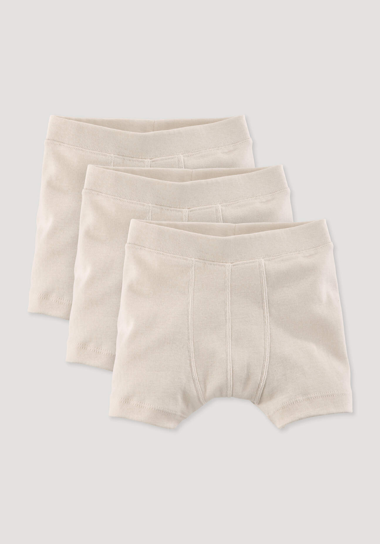 hessnatur Kinder Jungen Pants Regular Cut aus Bio-Baumwolle - naturfarben Grösse134/140