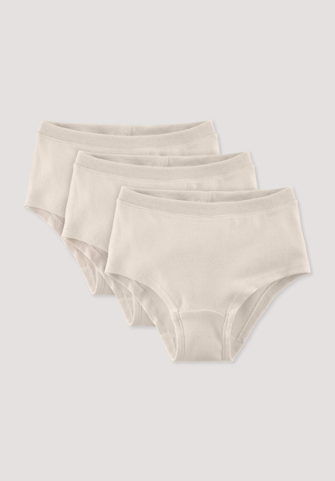 hessnatur Kinder Mädchen Panty Regular Cut aus Bio-Baumwolle - naturfarben Grösse134/140