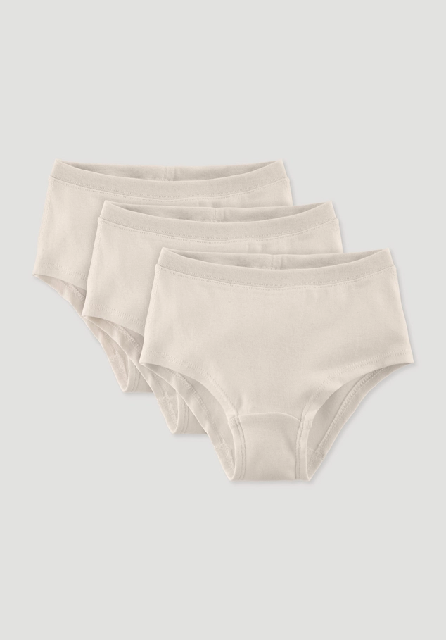Mädchen Panty Regular Cut im 3er-Pack aus reiner Bio-Baumwolle