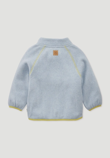Softfleece Jacke aus reiner Bio-Baumwolle - 1