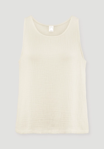 Musselin Top PURE COMFORT aus reiner Bio-Baumwolle Musselin Top PURE COMFORT aus reiner Bio-Baumwolle