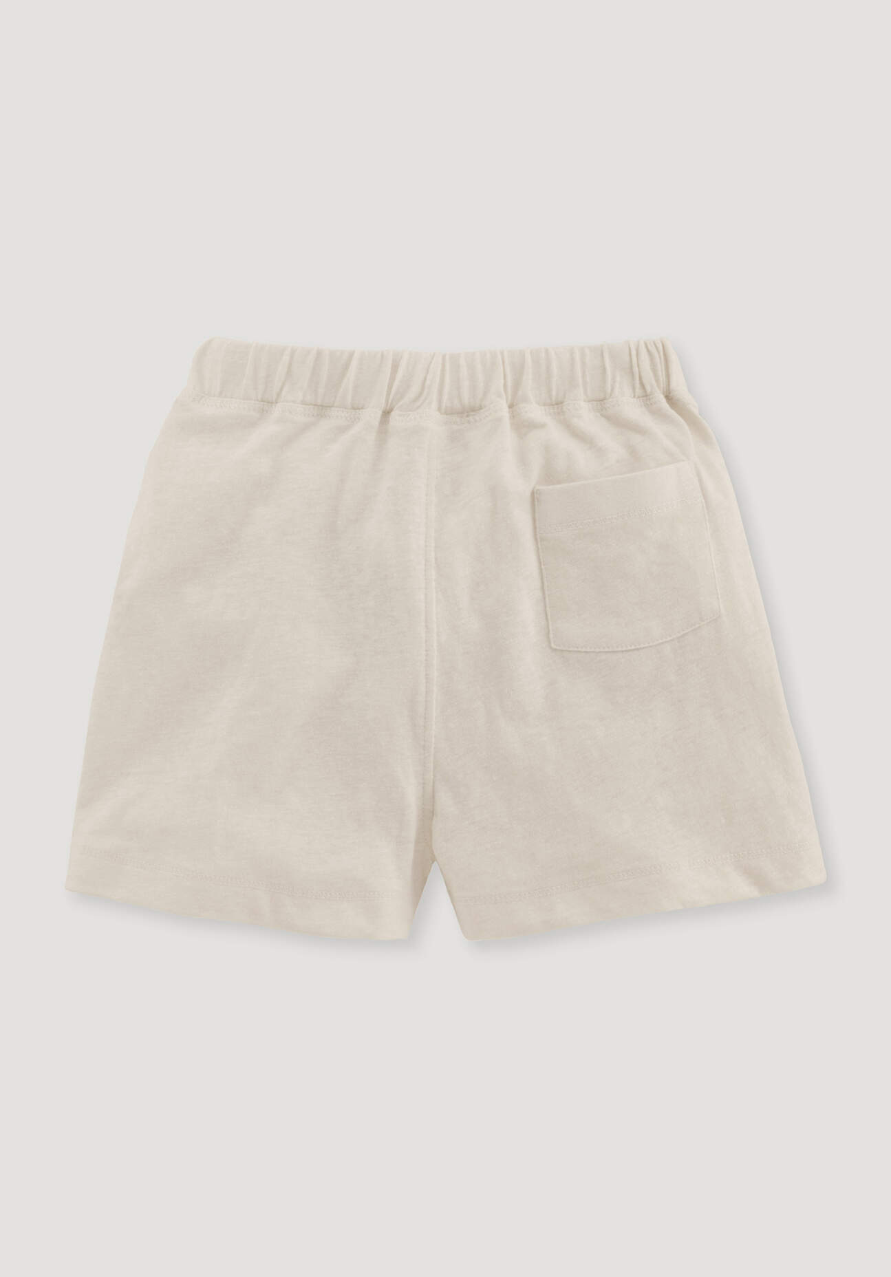 Thumbnail - hessnatur Baby Shorts Regular aus Bio-Baumwolle mit Leinen - natur - Größe 98/104
