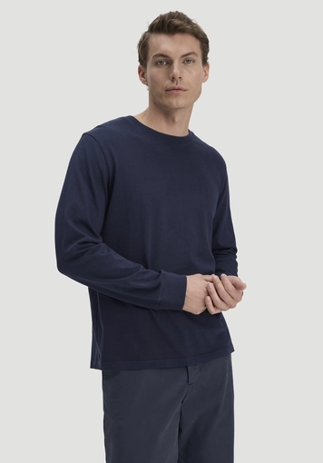 Heavy Jersey Longsleeve Relaxed aus reiner Bio-Baumwolle - 0