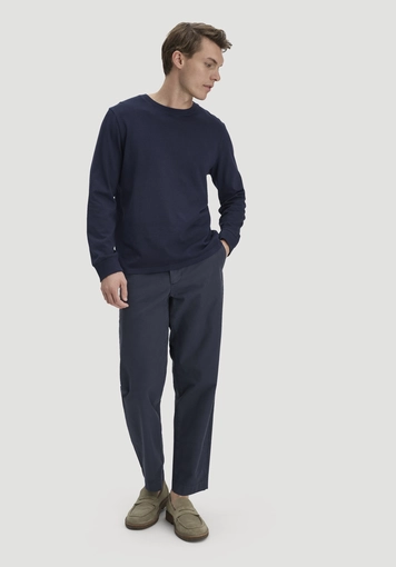 Heavy Jersey Longsleeve Relaxed aus reiner Bio-Baumwolle - 1