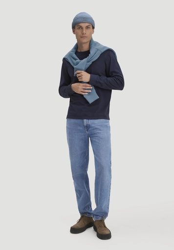 Heavy Jersey Longsleeve Relaxed made from pure organic cotton - 1