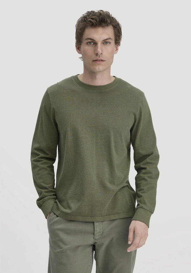 Heavy Jersey Longsleeve Relaxed aus reiner Bio-Baumwolle