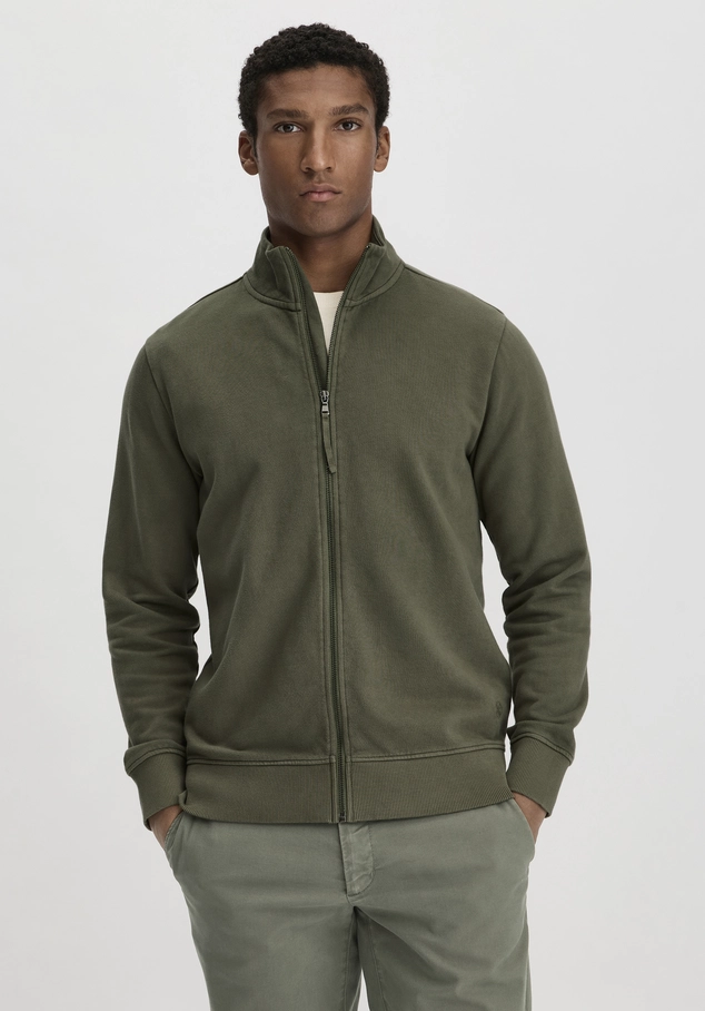 hessnatur, Sweat Zip-Jacket Regular made of pure organic cotton
