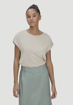 T-Shirt Oversize aus TENCEL™ Lyocell mit Bio-Baumwolle