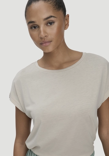 T-Shirt Oversize aus TENCEL™ Lyocell mit Bio-Baumwolle - 3