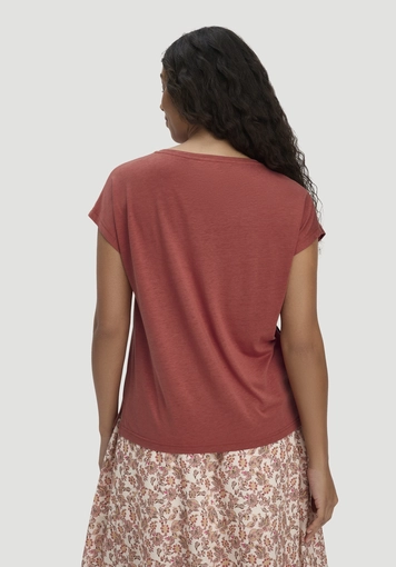 T-Shirt Oversize aus TENCEL™ Lyocell mit Bio-Baumwolle - 2