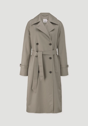 Trenchcoat Relaxed NATURE SHELL aus reiner Bio-Baumwolle - 5