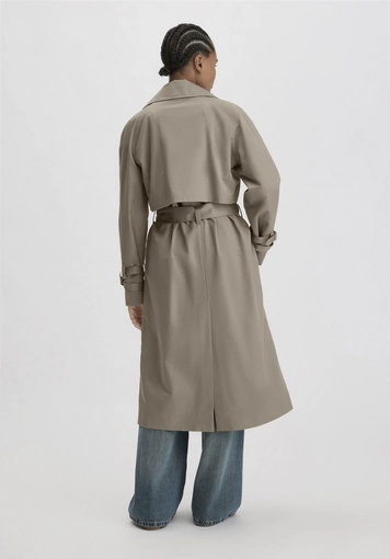 Trench coat Relaxed NATURE SHELL made of pure organic cotton - 1