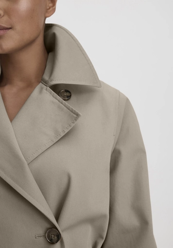 Trench coat Relaxed NATURE SHELL made of pure organic cotton - 3
