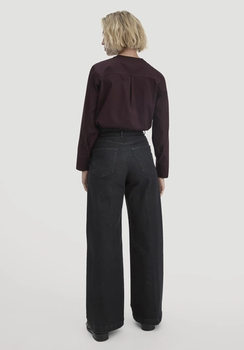 Jeans Super Wide Leg BETTER RECYCLING made from organic denim - 1