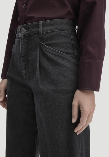 Jeans Super Wide Leg BETTER RECYCLING aus Bio-Denim - 2