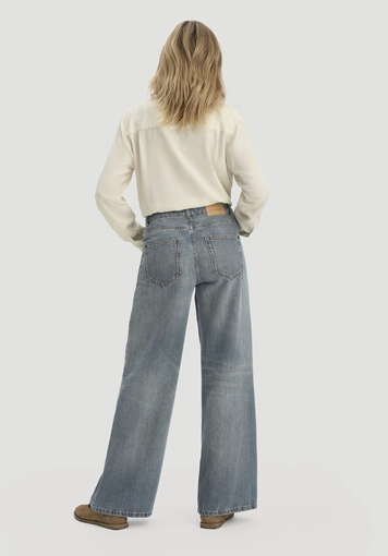 Jeans ALVA Wide Leg aus reinem Bio-Denim - 1