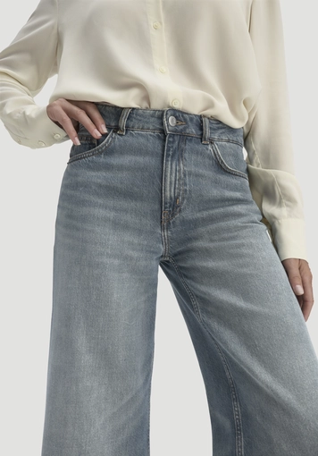 Jeans ALVA Wide Leg aus reinem Bio-Denim - 2