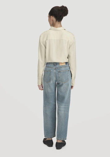 Jeans NELE Barrel Leg aus reiner Bio-Baumwolle - 1
