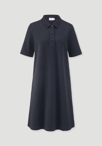 Jersey Kleid Knielang Relaxed aus Bio-Baumwolle - 4
