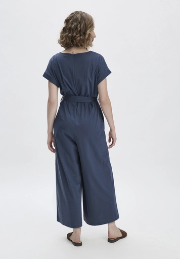 Jersey Jumpsuit Oversize aus reiner Bio-Baumwolle - 1