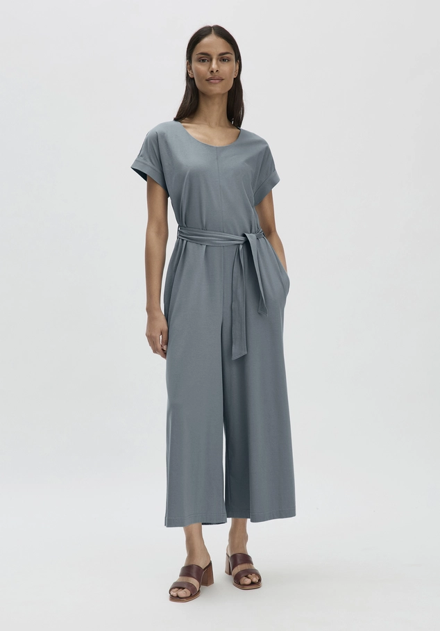 Jersey Jumpsuit Oversize aus reiner Bio-Baumwolle