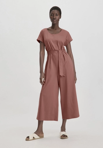 Jersey Jumpsuit Oversize aus reiner Bio-Baumwolle - 0