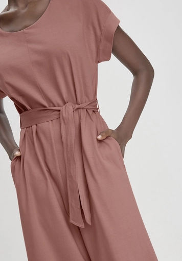 Jersey Jumpsuit Oversize aus reiner Bio-Baumwolle - 2