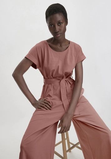 Jersey Jumpsuit Oversize aus reiner Bio-Baumwolle - 3