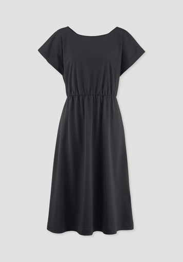 Jersey Kleid Midi Relaxed aus reiner Bio-Baumwolle - 4