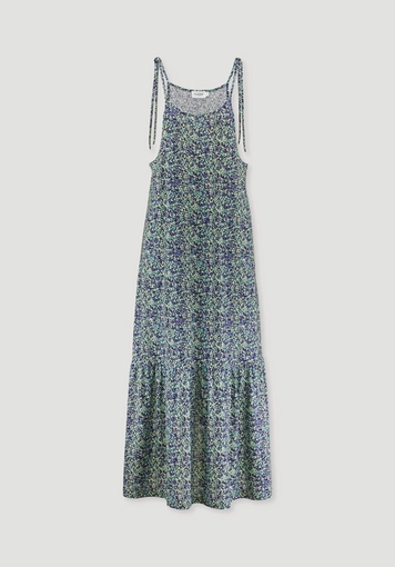 Print Jersey Kleid Midi Relaxed aus reiner Bio-Baumwolle - 4