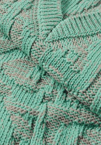 Jacquard Strick Pullover Relaxed aus reiner Bio-Baumwolle - 6