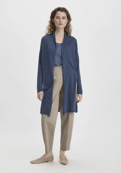 Strick Jacke Oversized aus TENCEL™ Lyocell mit Bio-Baumwolle