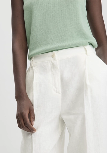 Hose Straight Leg Relaxed aus reinem Leinen - 2