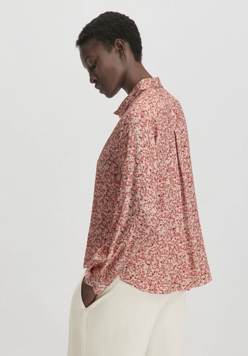 Print Bluse Relaxed aus reiner LENZING™ ECOVERO™ Viskose - 2