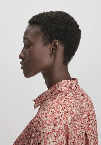 Print Bluse Relaxed aus reiner LENZING™ ECOVERO™ Viskose - 3