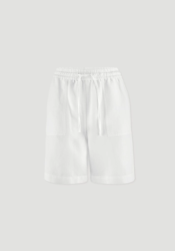 Shorts Relaxed aus weichem TENCEL Lyocell mit Leinen