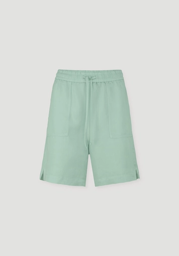 Shorts Relaxed aus weichem TENCEL Lyocell mit Leinen