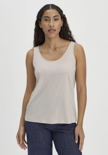 Jersey Top Relaxed aus TENCEL™ Lyocell mit Bio-Baumwolle - 0