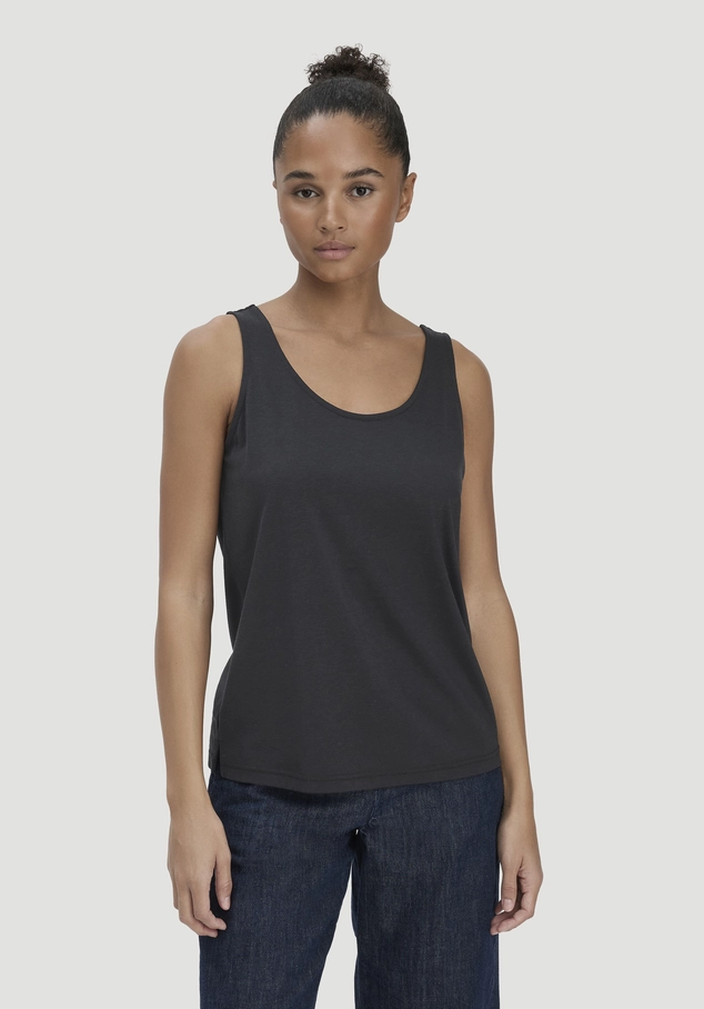 Jersey Top Relaxed aus TENCEL™ Lyocell mit Bio-Baumwolle