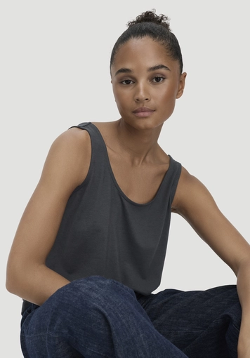 Jersey Top Relaxed aus TENCEL™ Lyocell mit Bio-Baumwolle - 3