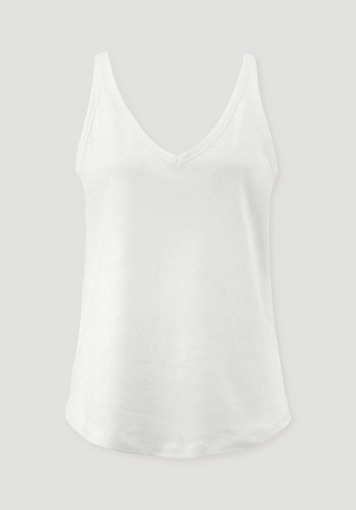 Jersey Top Regular aus Leinen und Bio-Baumwolle