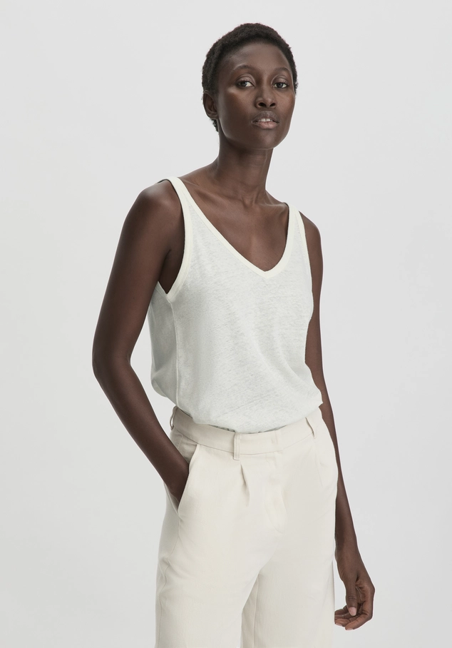 Jersey Top Regular made of linen and organic cotton